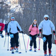 Montée de la Mine - Race of ski mountain climbing