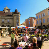 Aubenas market