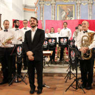 Christmas concert by the brass band