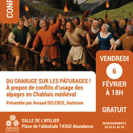 Conference: Trouble on the pastures! About conflicts over the use of mountain pastures in medieval Chablais