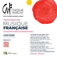The Tremblant Choir performs songs by the greats of French music