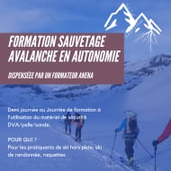Half-day training course in independent avalanche rescue (level 1)