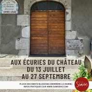 Expositions estivales aux écuries du château