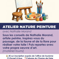 Atelier nature - peinture