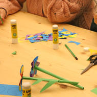 [Noël au Château] Atelier famille au Château d'Aubenas : "Création de fleurs en papier"