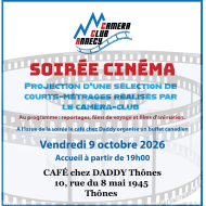 Soirée Cinéma au café Daddy