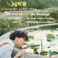 Concert de la chanteuse April