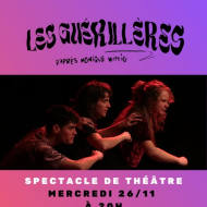 Spectacle Les Guérillères de Monique Wittig par le collectif Polyèdre