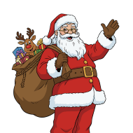 Rencontre avec le Père Noel à Saint-Nicolas