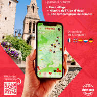 Visite audioguidée avec l'application PILGRIMZ