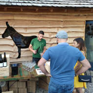 Marché gourmand au Safari de Peaugres