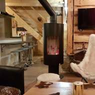 Chalet Le Bois du Roc avec spa