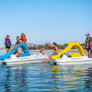 Pedal boat rental