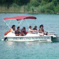 Electric boat rentals: Chanaz Croisières