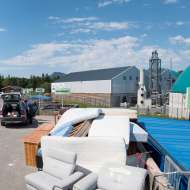 Vinzier waste collection centre