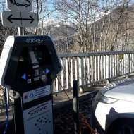 Borne de rechargement pour véhicules électriques Châtel centre