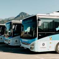 Arrêt de bus Y94 et Y02 (liaison vers gares SNCF) : Fontaine de Vallon