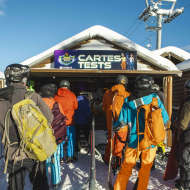 Stand Carte Test Rock On Snow