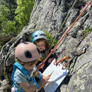 Angèle LE MASSON,  Escalade / Via Ferrata