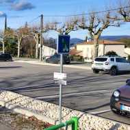 Parking de la gare de Saint-Sernin