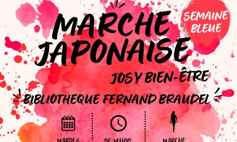 Marche japonaise - avec Josy Bien-être - Semaine Bleue