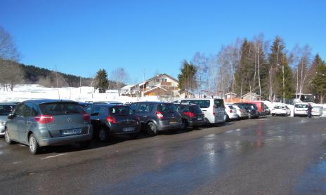 Aire de stationnement - camping-car des Moises