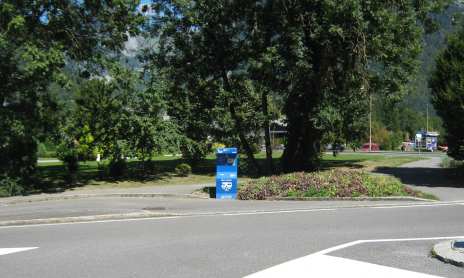 Flot Bleu bollard for motorhomes