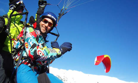 Paragliding with EPF