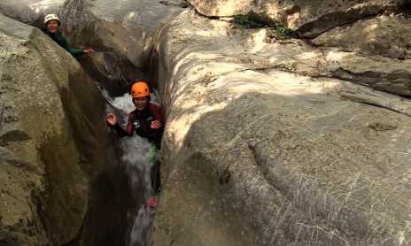 Le canyon sportif de Balme