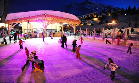 Patinoire en plein air
