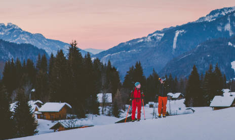 Ski touring lessons - group or individual