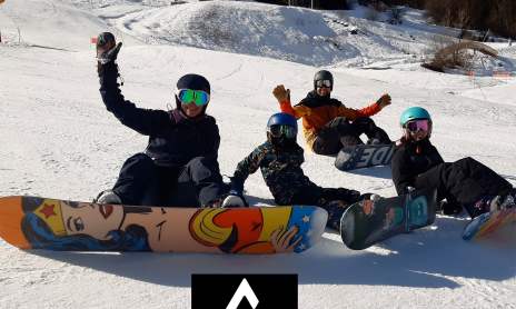 Cours particuliers de snowboard