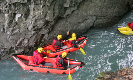 Team building - Sortie découverte - Mix Raft/Canoraft/Hydrospeed