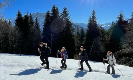 Sorties en raquettes à neige dans le Haut-Giffre