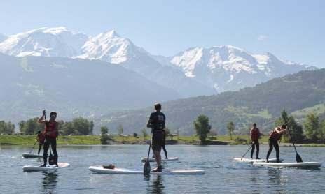 Sortie encadrée en Stand-Up Paddle - Séance Lac