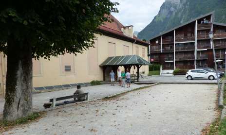 Terrain de pétanque du cinéma