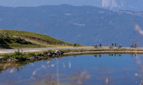 Le Grand Massif à moto