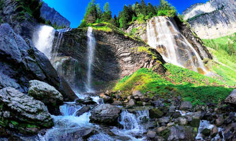 Cascades de la Pleureuse et de la Sauffaz