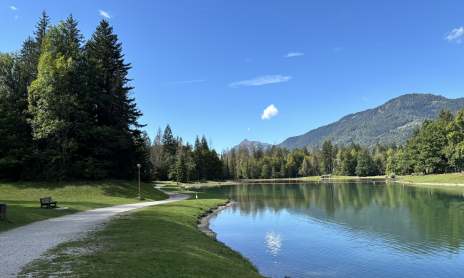 Baignade au Lac aux Dames