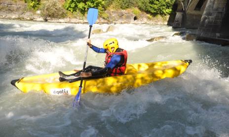 Airboat on the Arve, a new way to paddle with Ecolorado Rafting