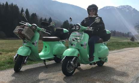 Les Bauges - Vespa électrique et randonnées