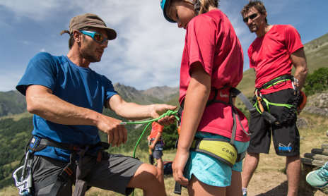Climbing area - Poingt Ravier
