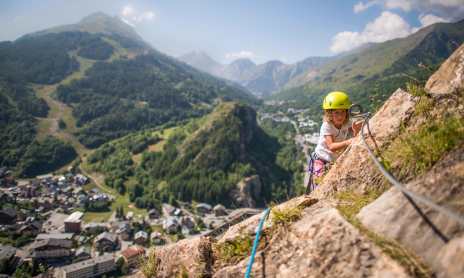 Poingt-Ravier Via Ferrata climbing site