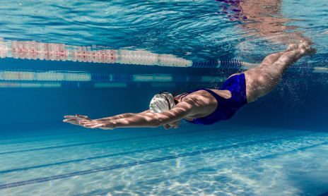 Leçon particulière de natation