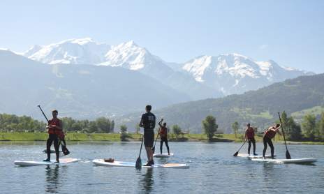 Sortie encadrée en Stand-Up Paddle - Lac et Descente de l'Arve