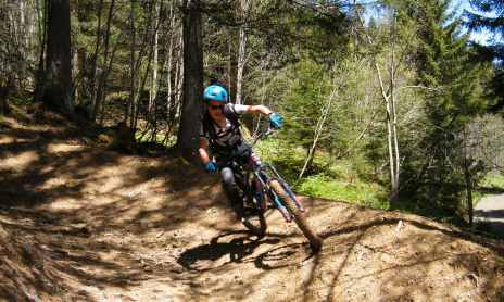 MTB-DH from Le Bettex to Le Fayet