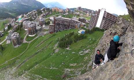 Les Gets Aventure-Sortie  via-ferrata