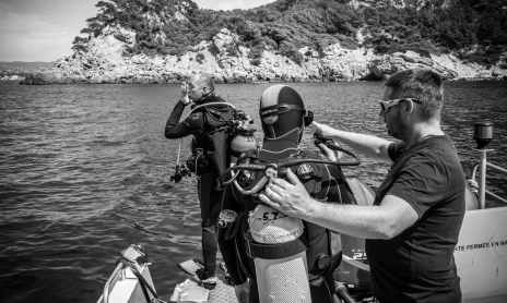 Scuba-diving trainings - Lecques Aquanaut