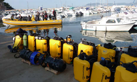 Supervised or independent diver trainings - Azur Plongée