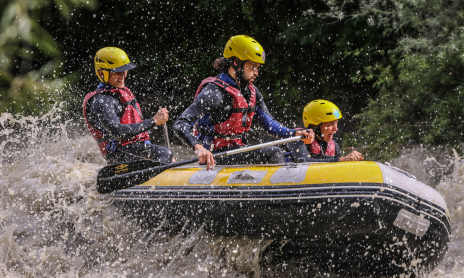 Mini-Raft Aventure à Passy avec Session Raft